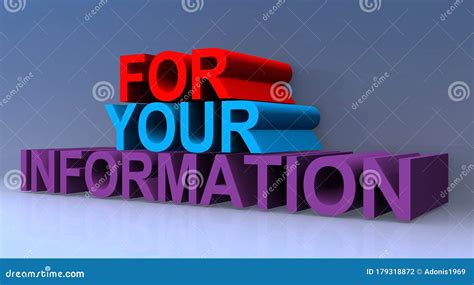 Your information